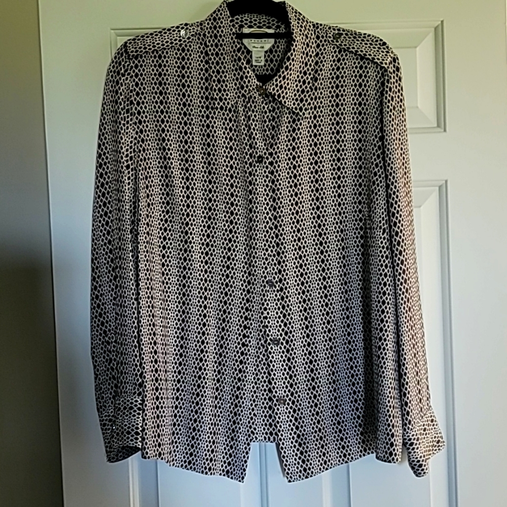 Ladies silk blouse